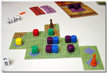 Railroad Dice board